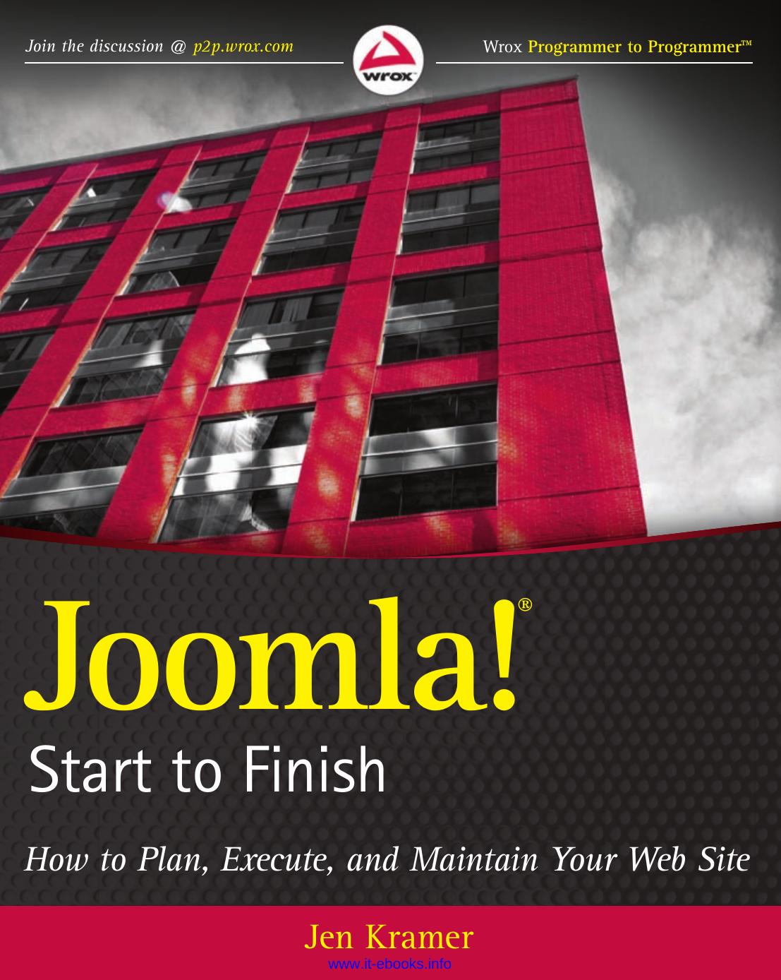 Joomla! Start to Finish by Jen Kramer