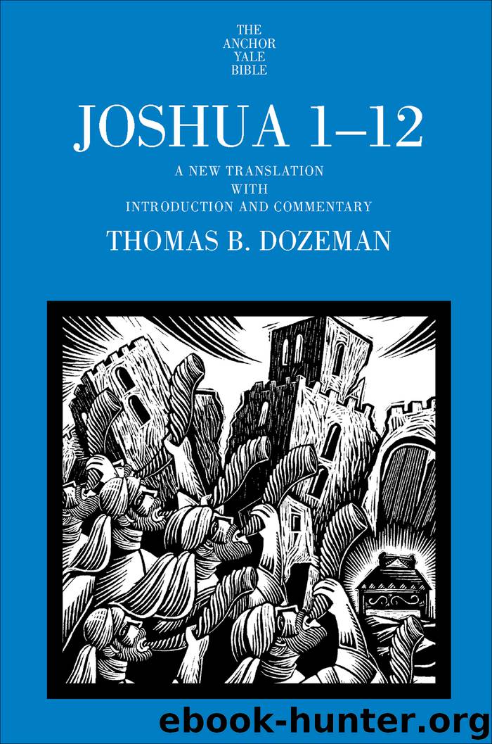Joshua 1-12 by Thomas B. Dozeman