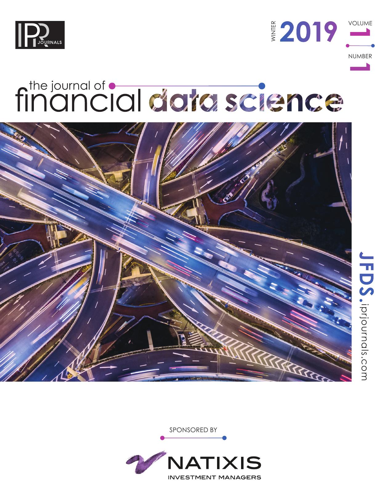 Journal of Financial Data Science by Marco Lopez de Prado