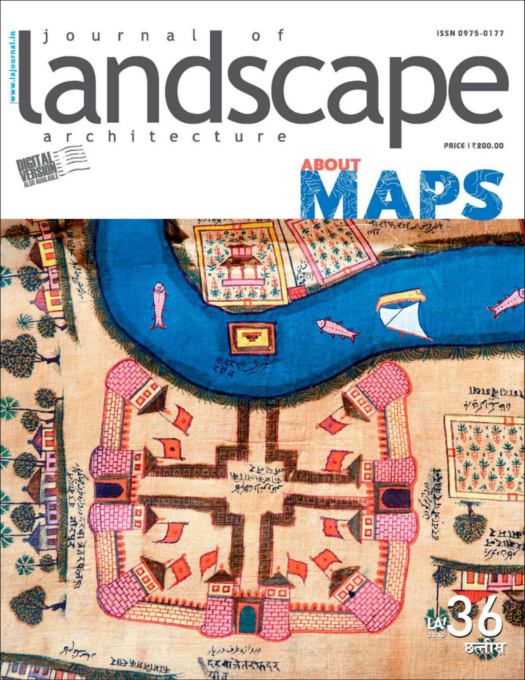 Journal of Landscape Architecture No.36 by Unknow