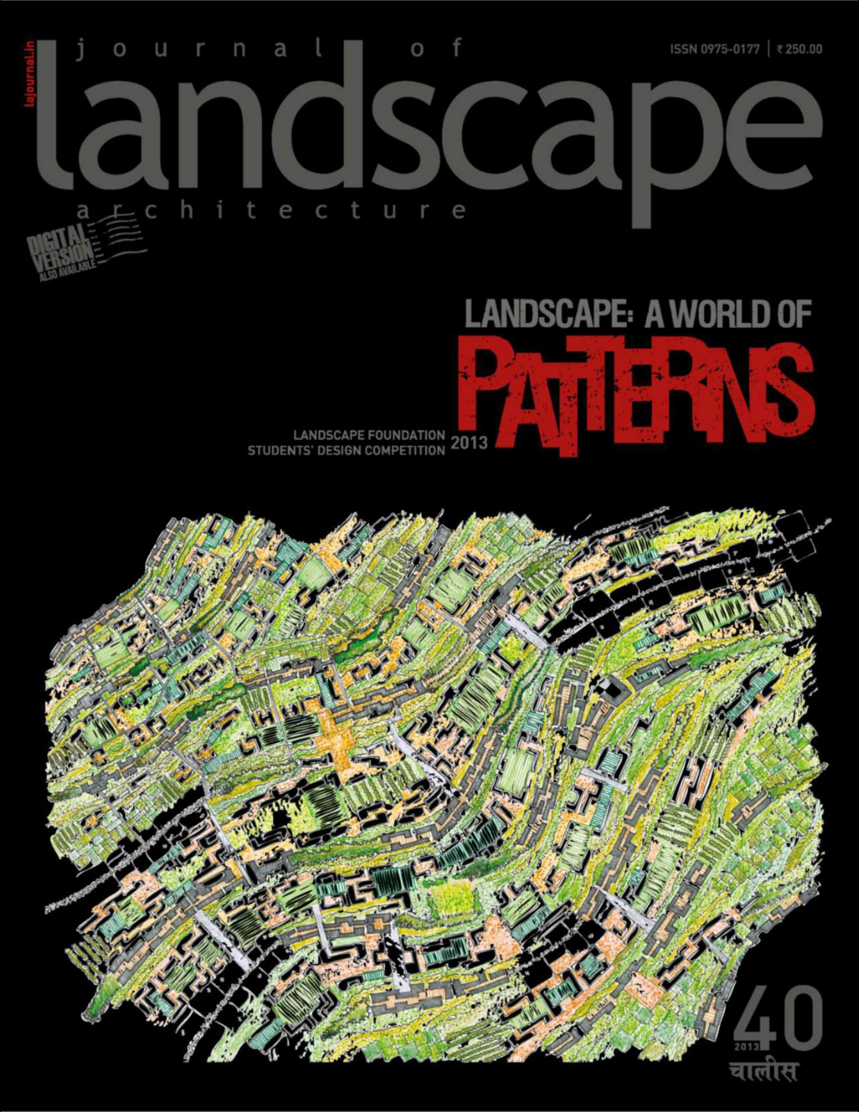 Journal of Landscape Architecture No.40 by Unknow