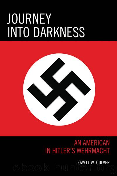 Journey into Darkness by Lowell W. Culver
