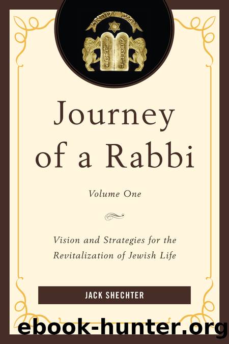 Journey of a Rabbi by Shechter Jack;