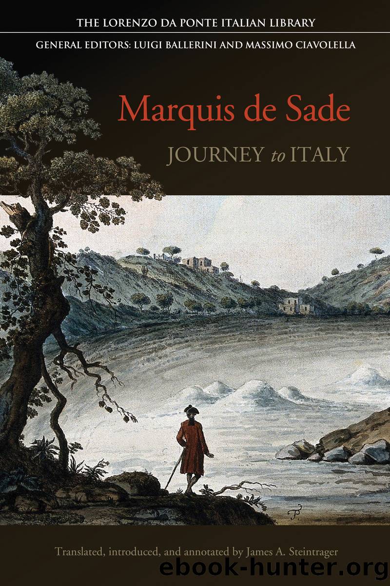 Journey to Italy by Sade;Steintrager James A.; & Marquis de Sade