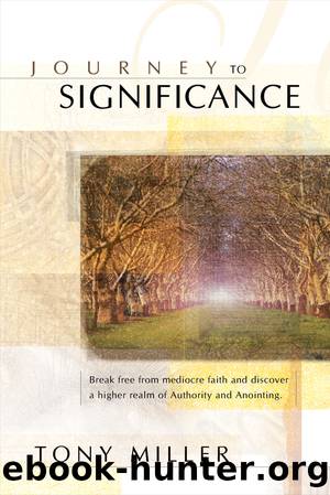Journey to Significance by Tony Miller