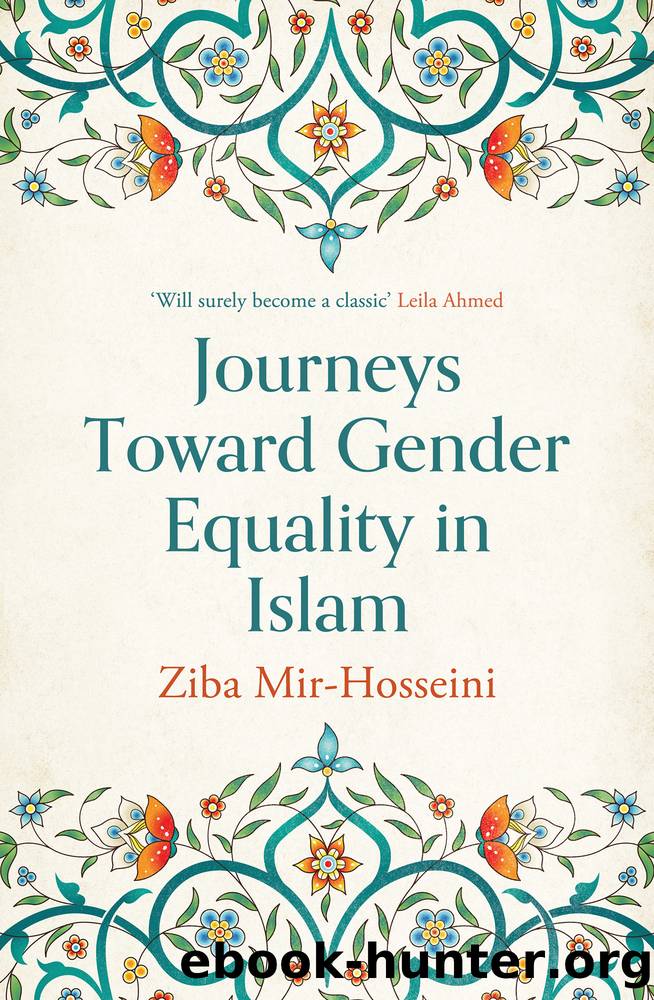 Journeys Toward Gender Equality in Islam by Ziba Mir-Hosseini