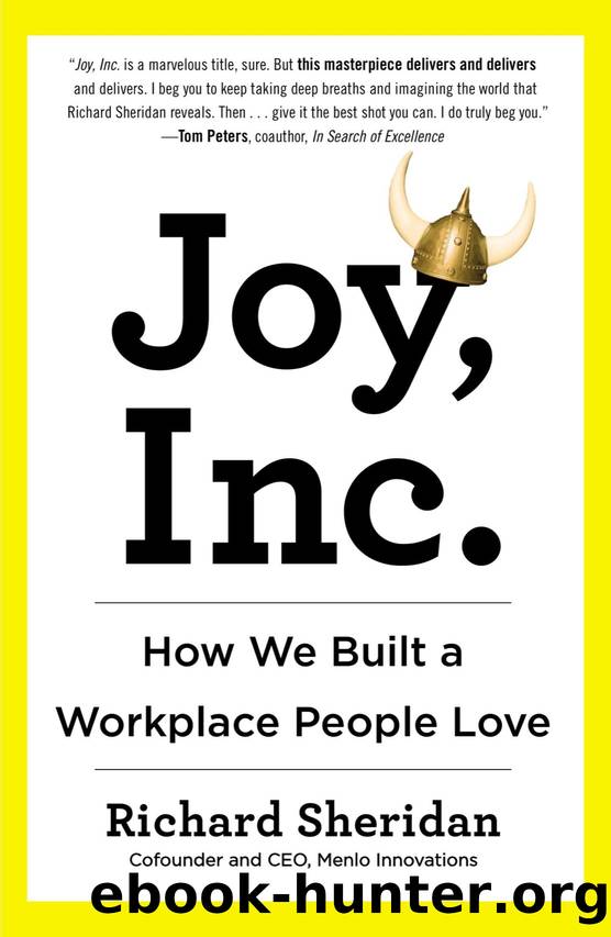 Joy, Inc. by Richard Sheridan