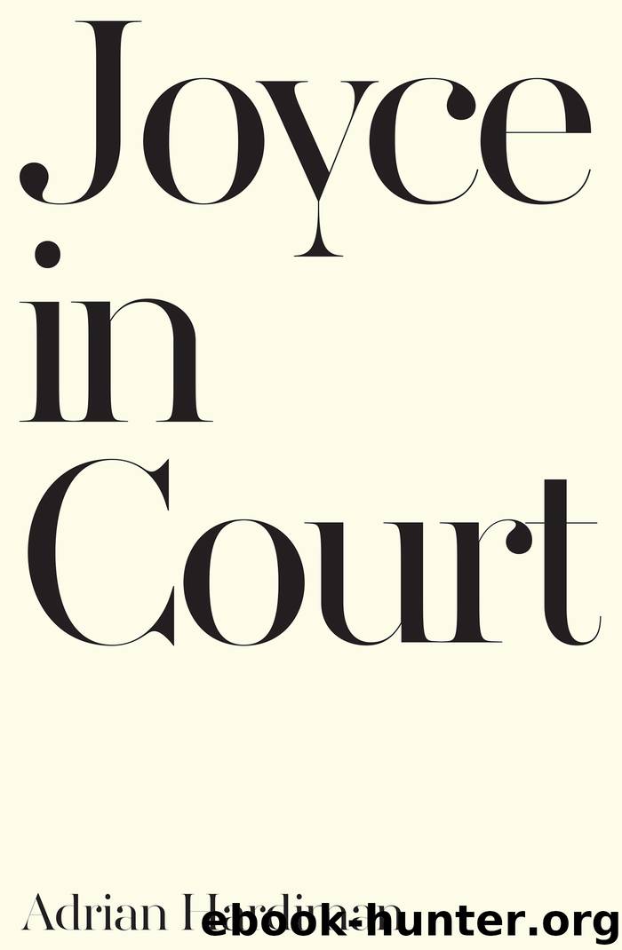 Joyce in Court by Adrian Hardiman
