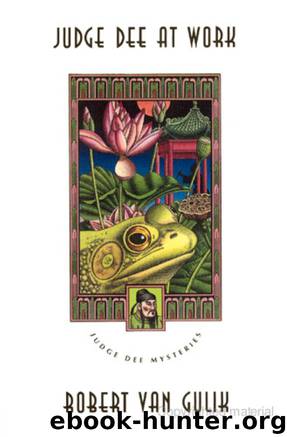 Judge Dee at Work by Gulik Robert van