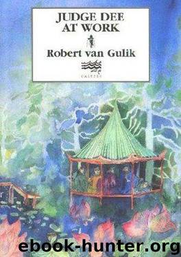 Judge Dee at Work by Van Gulik Robert