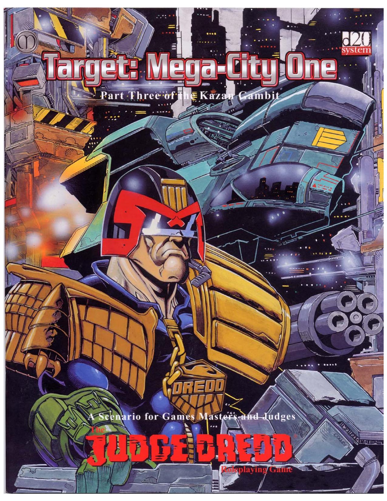 Judge Dredd - Target Mega City .PDF by Athlon1.2