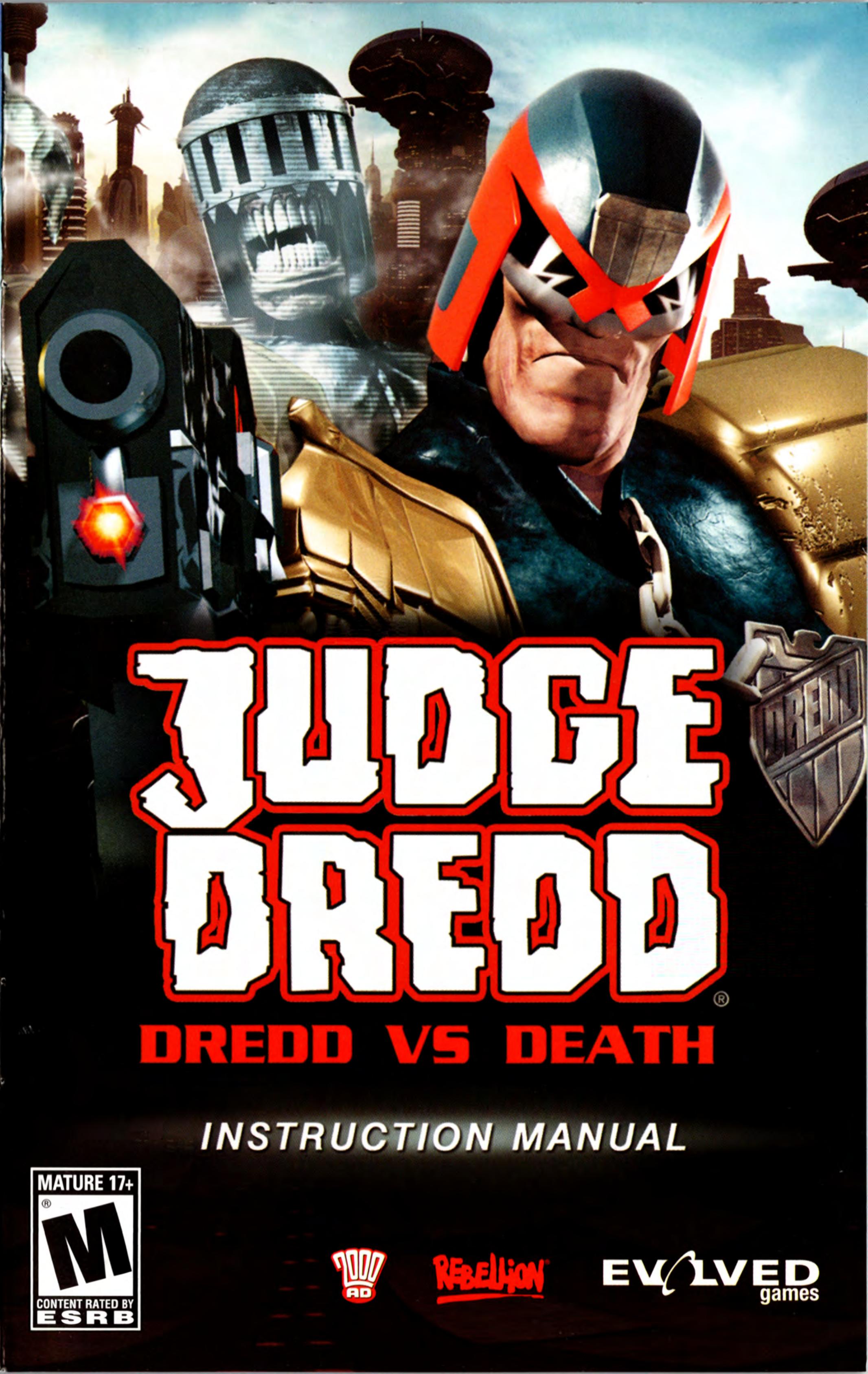 Judge Dredd- Dredd Versus Death (USA) by Jonathan Grimm