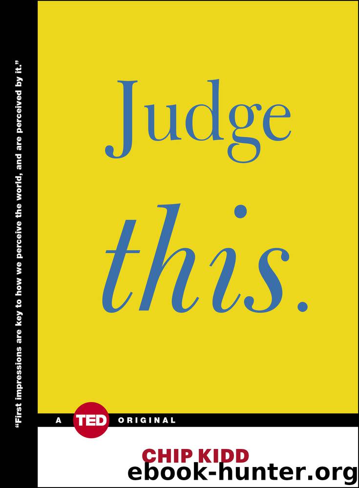 Judge This by Chip Kidd