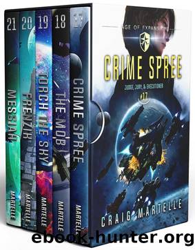 Judge, Jury, & Executioner Boxed Set (17-21): Crime Spree, The Mob, Torch the Sky, Frenzik, Messiah by Craig Martelle & Michael Anderle