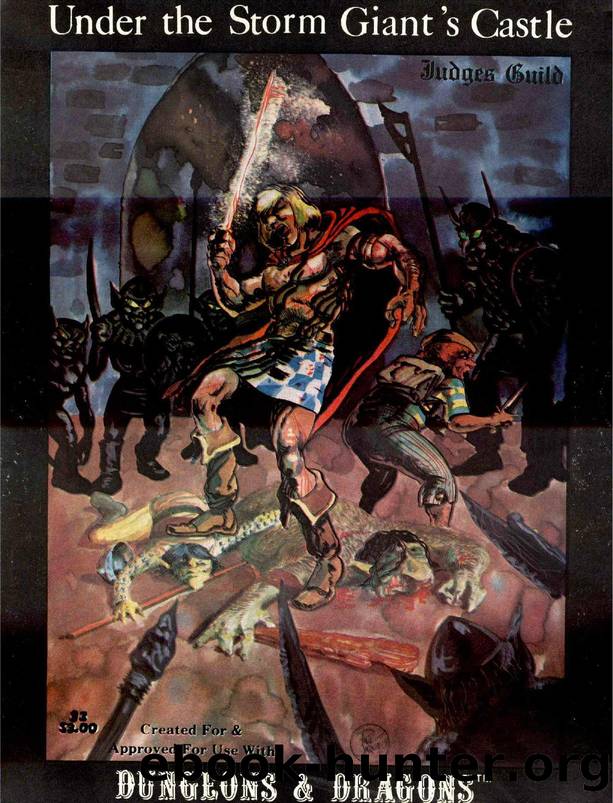 Judges Guild Under the Storm Giant's Castle by Unknown