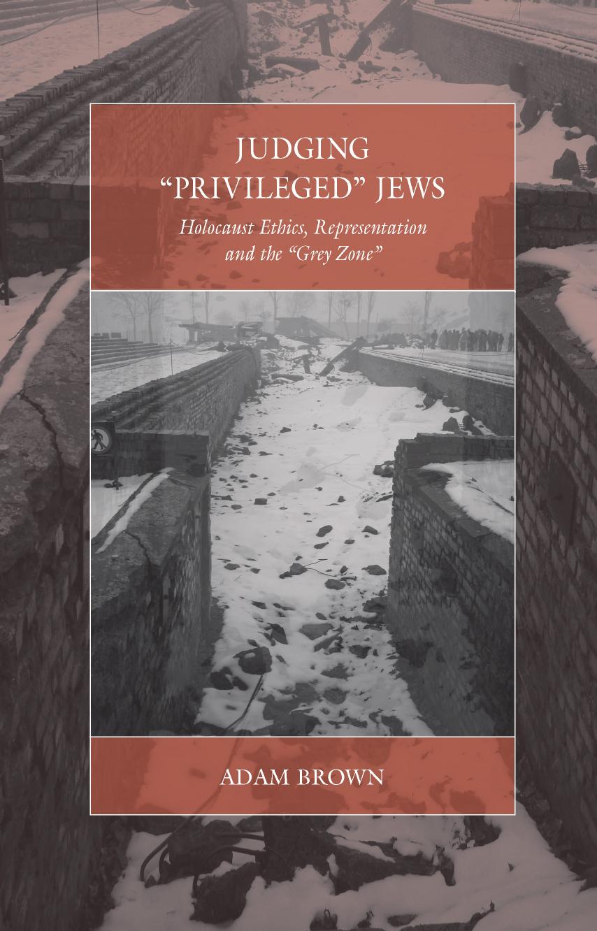 Judging âPrivilegedâ Jews: Holocaust Ethics, Representation, and the âGrey Zoneâ by Adam Brown
