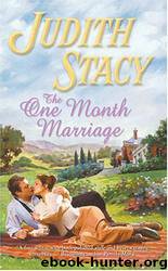 Judith Stacy by The One Month Marriage