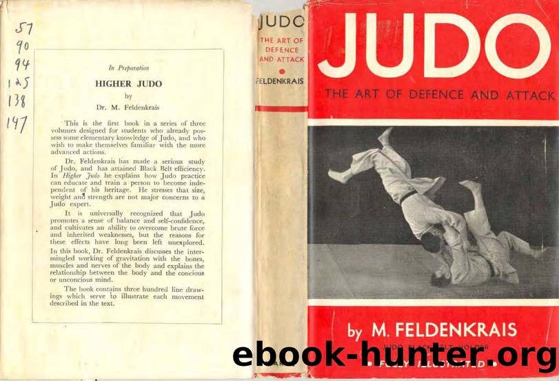 Judo The Art of Defence and Attack by Feldenkrais