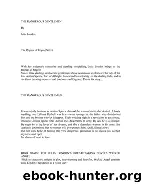 Julia London - Rogues Of Regent Street 03 by The Dangerous Gentelmen