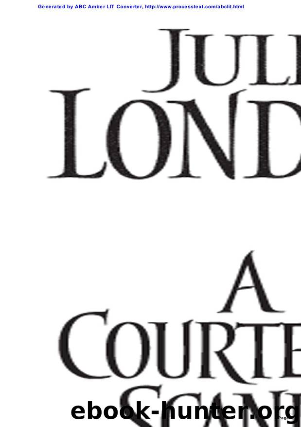 Julia London - Scandalous 03 by A Courtesan's Scandal