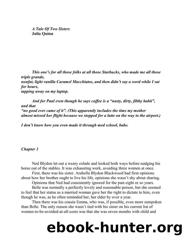 Julia Quinn - Blydon Family Saga - 4 by Anne Gast