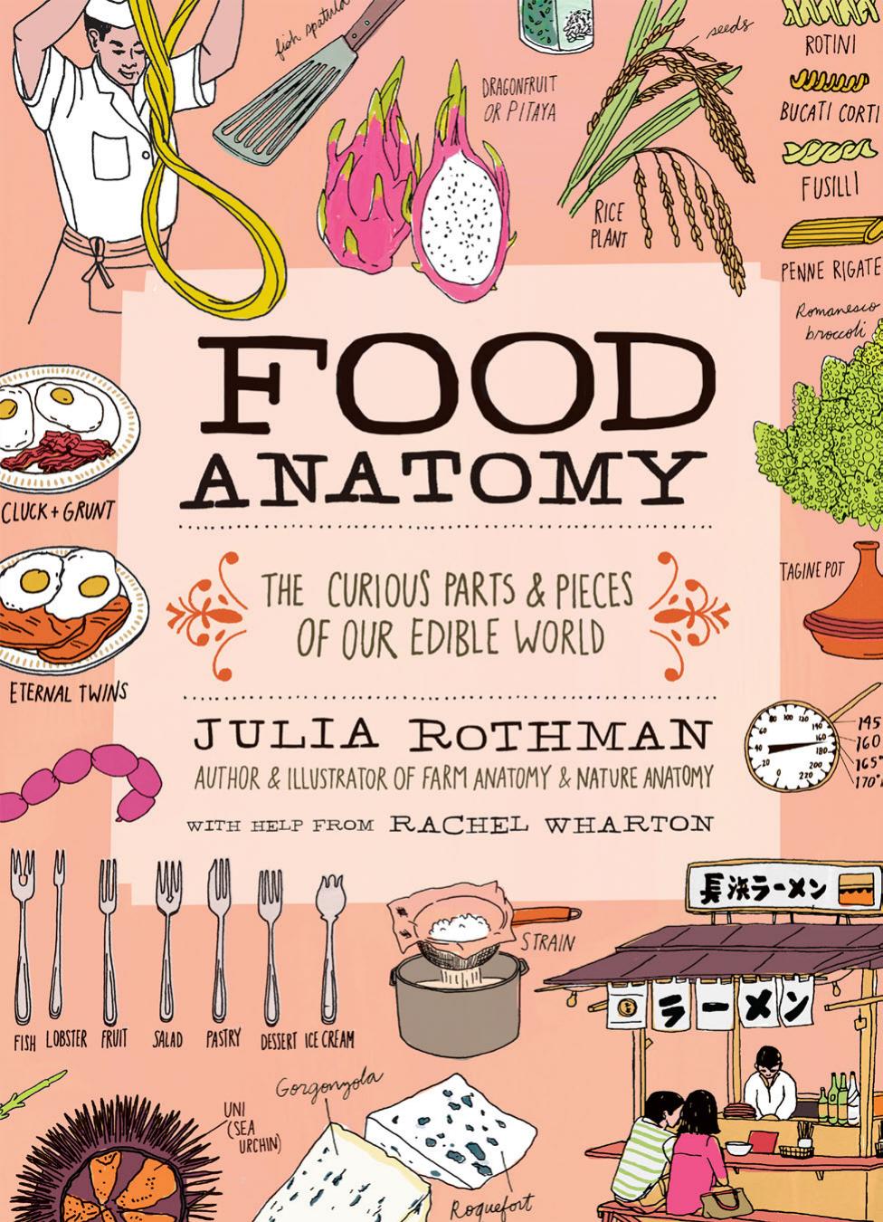 Julia rothman collection: farm anatomy, nature anatomy, and food anatomy by Rothman Julia