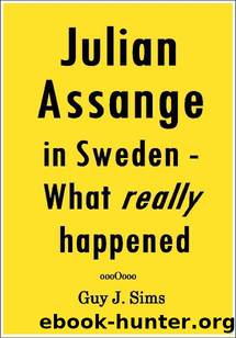 Julian Assange in Sweden by Guy Sims