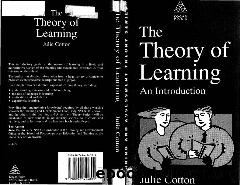 Julie Cotton - The Theory of Learning by [1995 PDF ENG]
