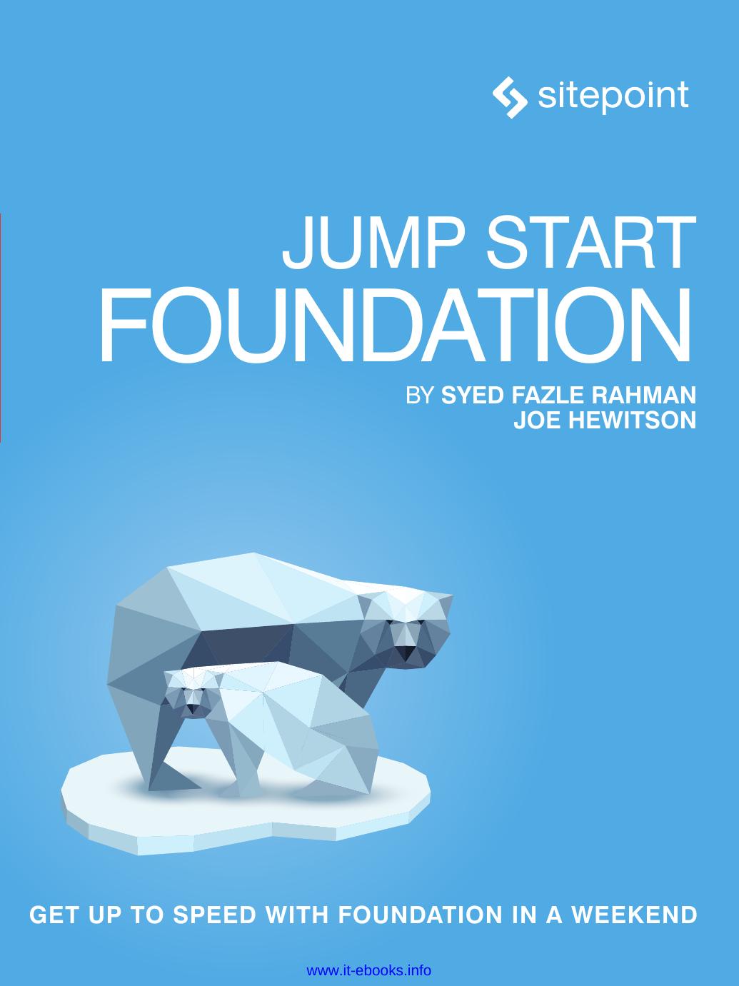 Jump Start Foundation by Syed Fazle Rahman Joe Hewitson