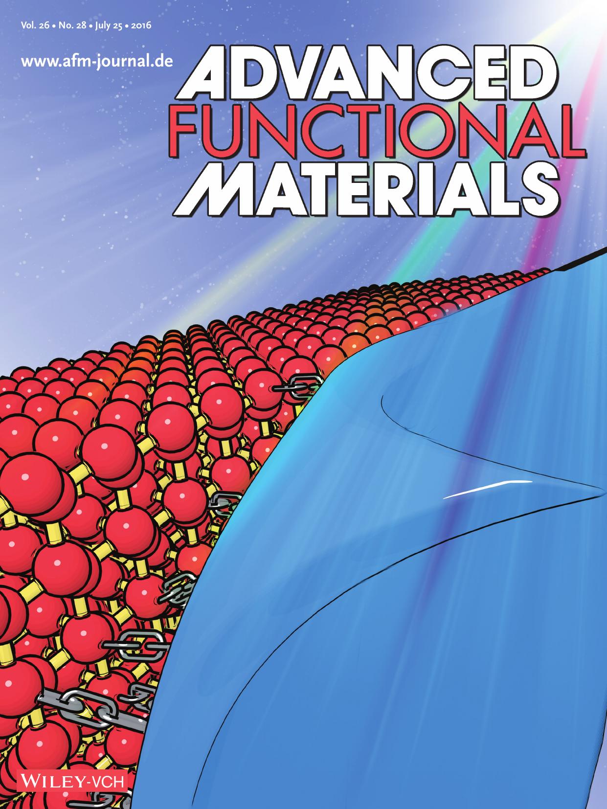 Junction Adhesion: Nanostructured SiOrganic Heterojunction Solar Cells with High Open‐Circuit Voltage via Improving Junction Quality (Adv. Funct. Mater. 28/2016) by Unknown