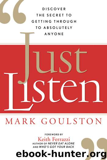 Just Listen by Mark Goulston