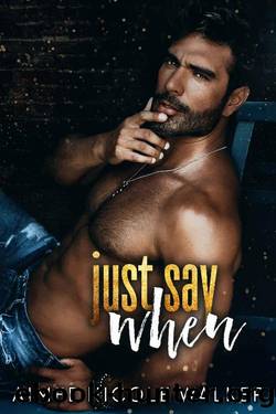 Just Say When by Aimee Nicole Walker