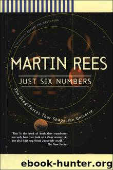 Just Six Numbers by Martin Rees