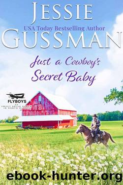 Just a Cowboy's Secret Baby (Sweet western Christian romance book 6) (Flyboys of Sweet Briar Ranch in North Dakota) by Jessie Gussman
