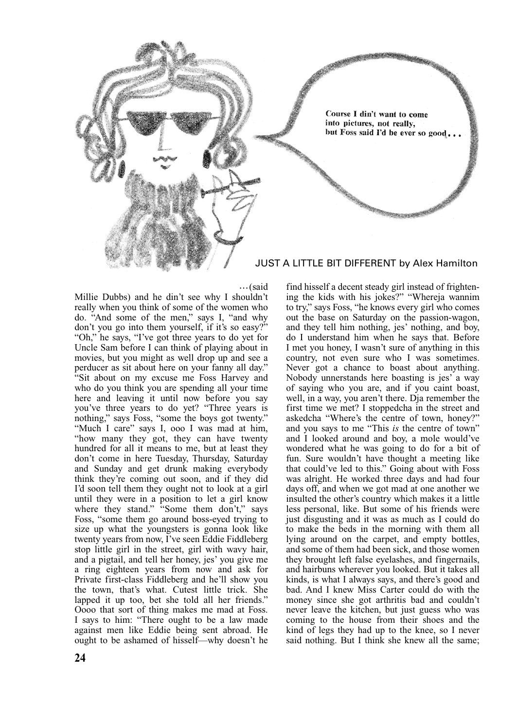 Just a Little Bit Different by Alex Hamilton