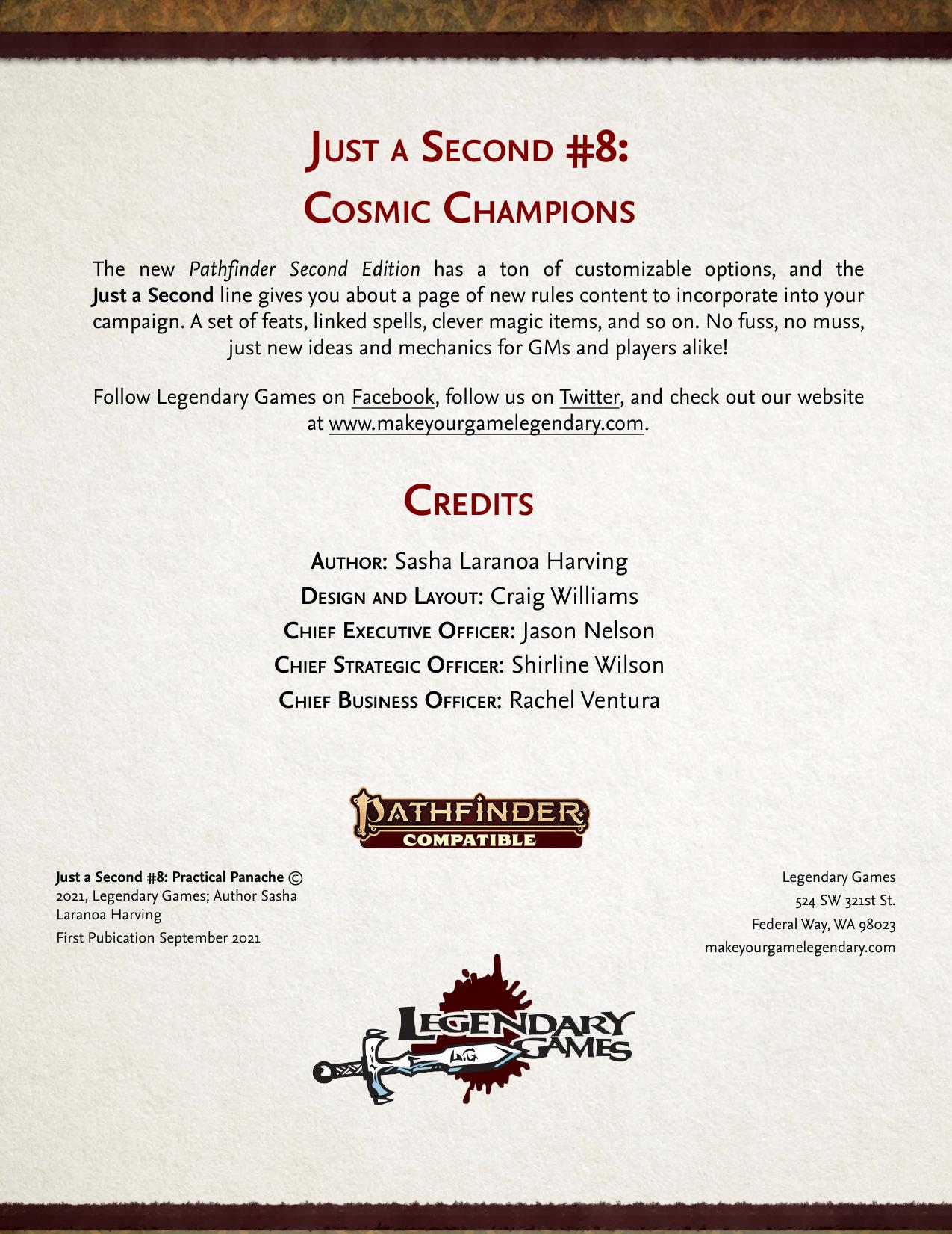 Just a Second - #8 by Cosmic Champions