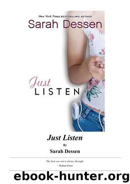 Just listen by Sarah Dessen