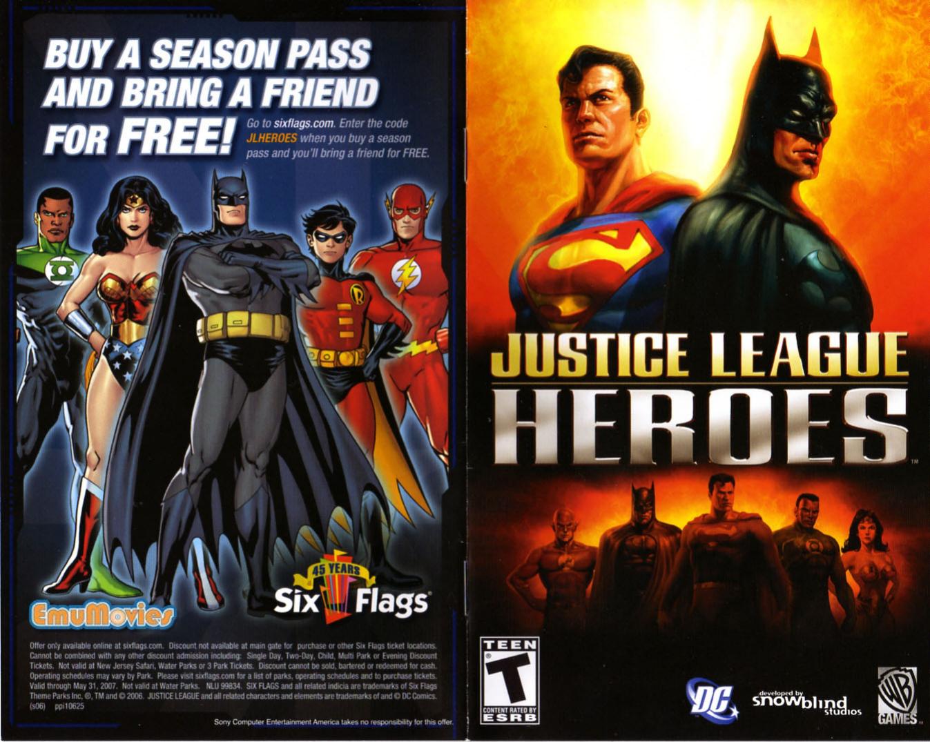 Justice League Heroes (USA) by Unknown