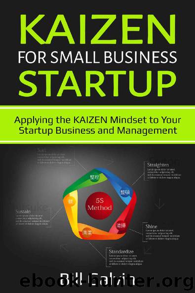 KAIZEN for Small Business Startup: Applying the KAIZEN Mindset to Your Startup Business and Management (Lean Six Book 3) by Bill Galvin