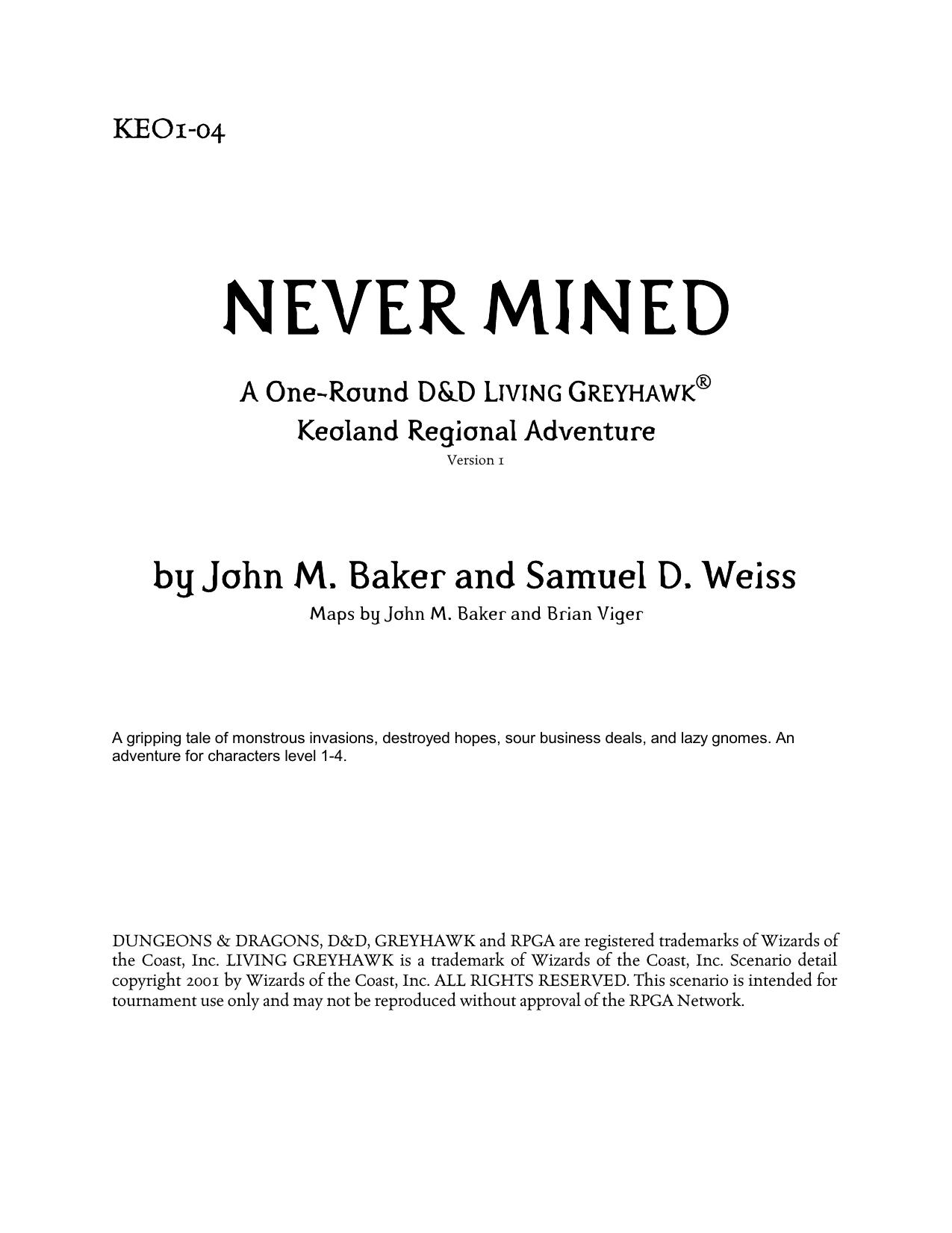 KEO1-04 Never Mined by Unknown