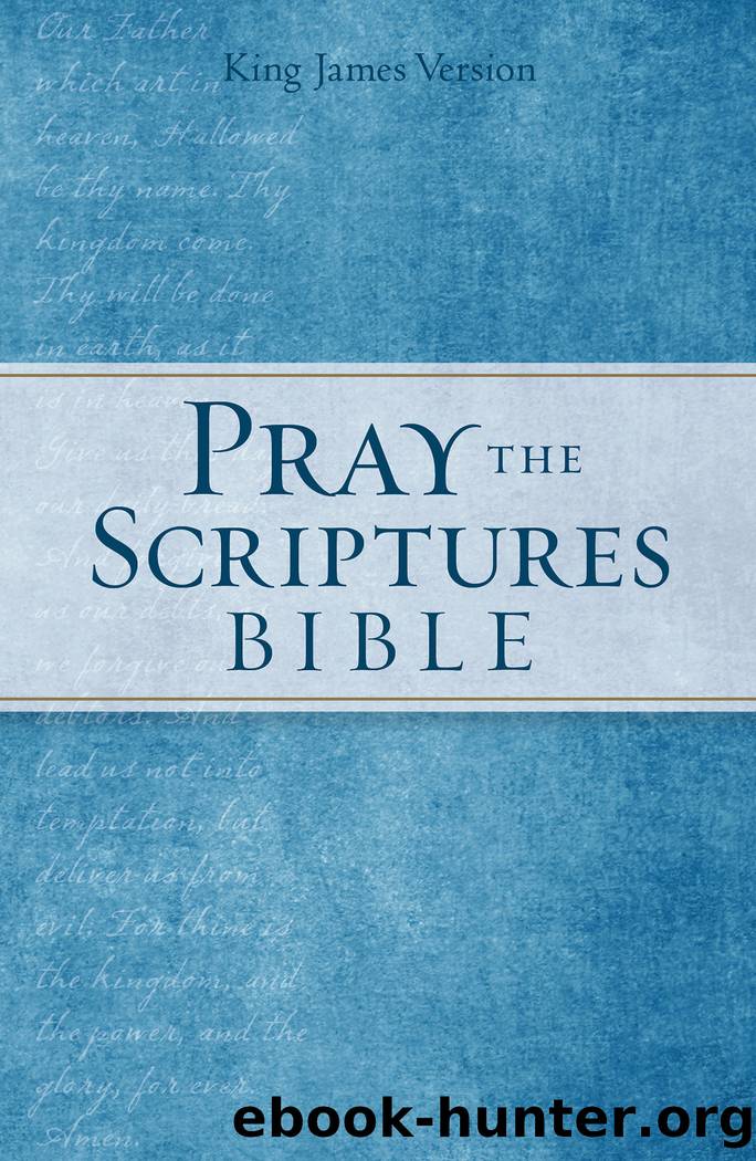 KJV Pray the Scriptures Bible by Kevin Johnson