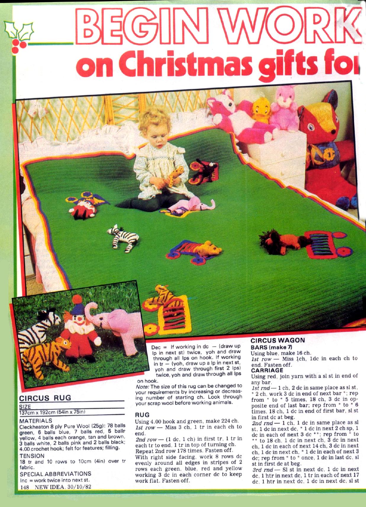 KNIT by Christmas gifts for children