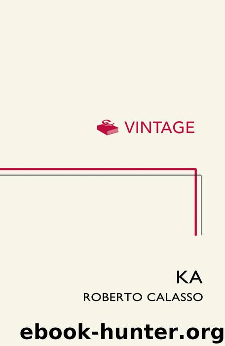 Ka by Roberto Calasso