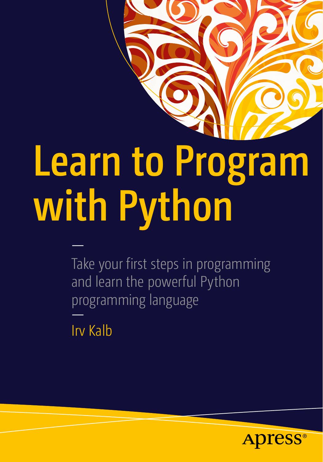 Kalb -- Learn to Program with Python -- 2016 by Unknown