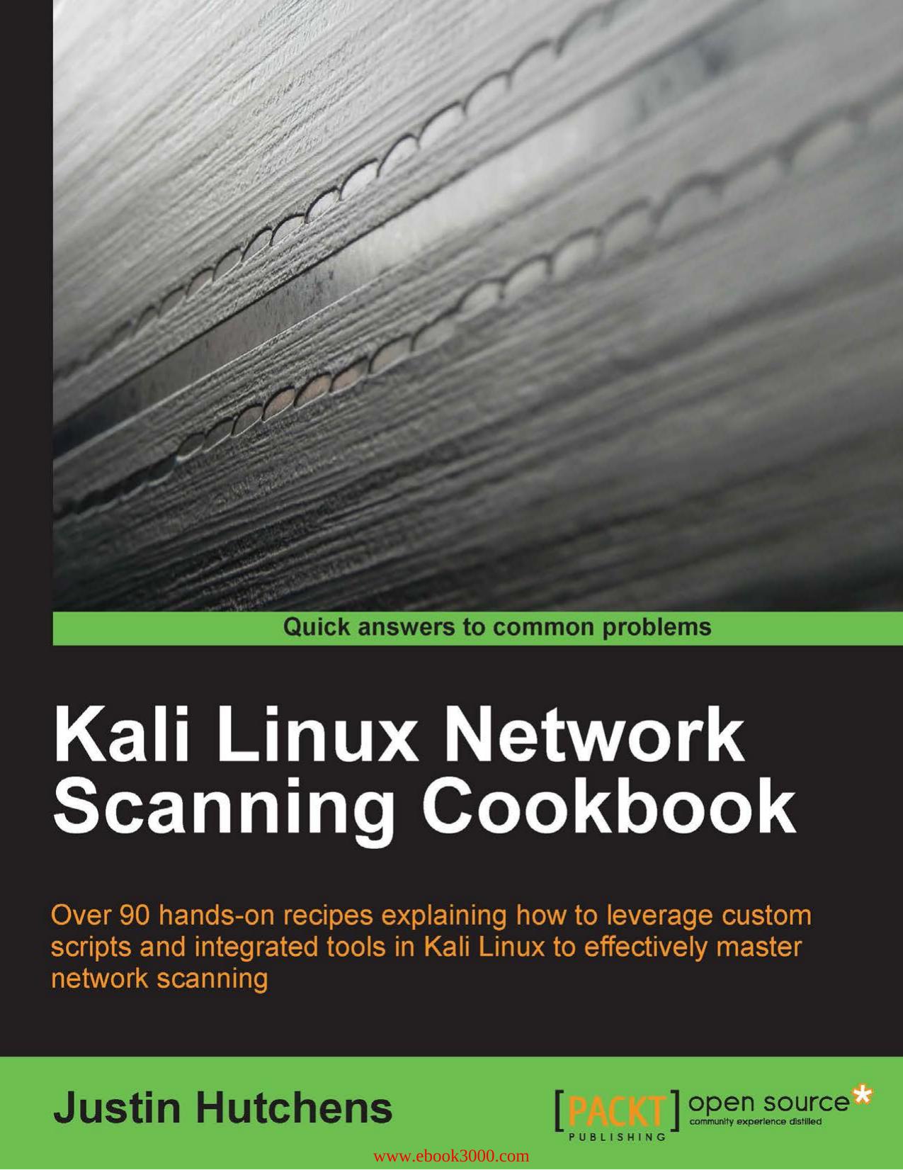 Kali Linux Network Scanning Cookbook by Unknow