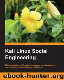 Kali Linux Social Engineering by Unknown