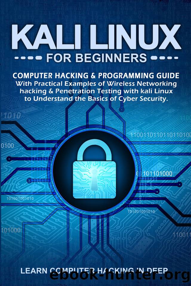 Kali Linux for Beginners: Computer Hacking & Programming Guide With Practical Examples Of Wireless Networking Hacking & Penetration Testing With Kali Linux To Understand The Basics Of Cyber Security by Learn Computer Hacking In Deep