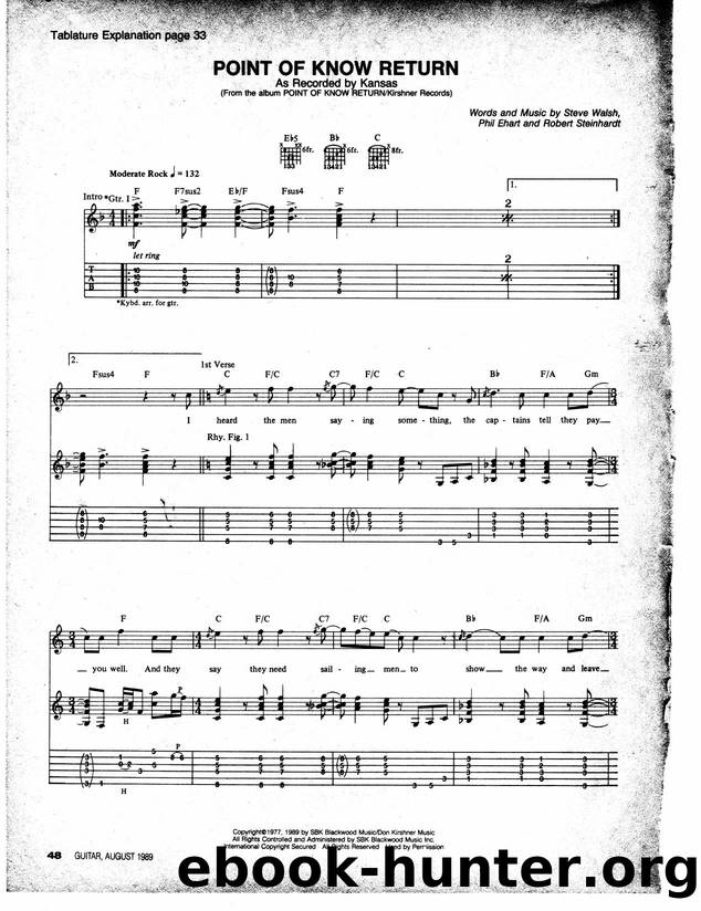 Kansas by Point of Know Return