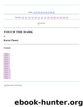 Karen Chance-Palmer 01 by Touch the Dark