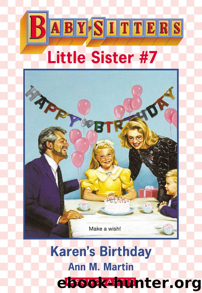 Karen's Birthday by Ann M. Martin